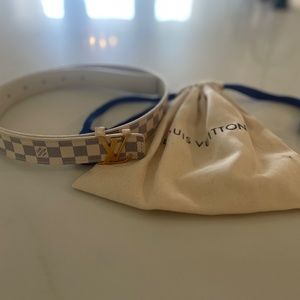 Louis Vuitton Belt Damier Azur –